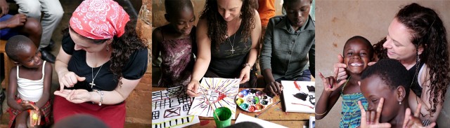 Visiting numerous deaf children who need you to sponsor them and support them through donations and letters.